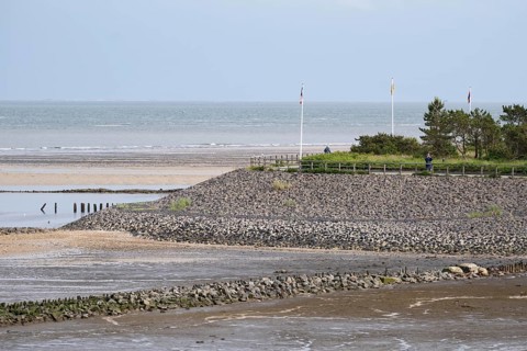 Western tip of the island of Amrum, North Sea coast, Schleswig-Holstein Wadden Sea National Park,