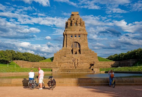 Monument to the Battle of the Nations in memory of the Battle of the Nations 1813 against Napoleon