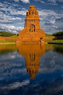 Monument to the Battle of the Nations in memory of the Battle of the Nations 1813 against Napoleon
