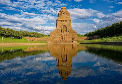 Monument to the Battle of the Nations in memory of the Battle of the Nations 1813 against Napoleon
