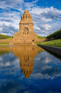 Monument to the Battle of the Nations in memory of the Battle of the Nations 1813 against Napoleon