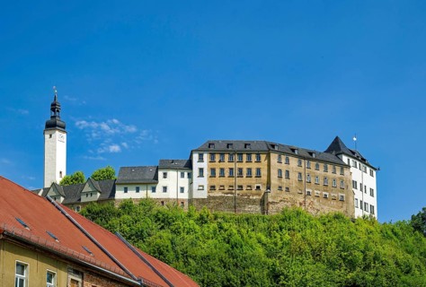 Upper Castle, Residential City of Greiz, Thuringia, Germany, Europe