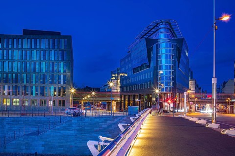 Crown Prince Bridge in Berlin, Germany, Europe
