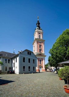 Protestant town church of St. Mary, residential town of Greiz, Thuringia, Germany, Europe