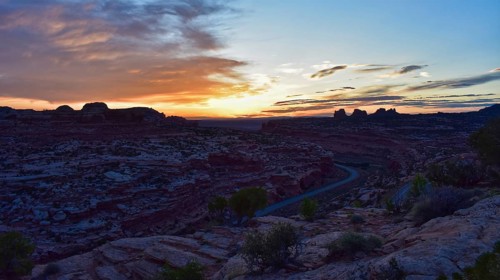 Sunrise Canyonlands National Park. Utah, United States, North America