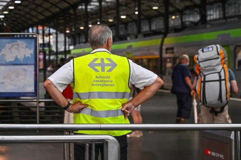 SBB railway station supervision