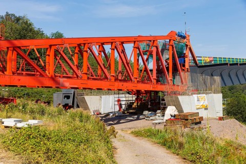 The new bridge on the Pirna southern bypass will be 916 metres long, 70 metres high and require 7,