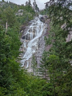 Shannon Falls. British Columbia, Canada, North America