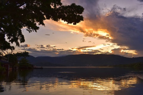 Sunset Florianopolis Santa Catarina, Brazil, South America