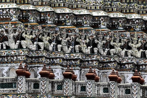 Thonburi-Pagode des Wat Arun, Bangkok, Thailand, Asia