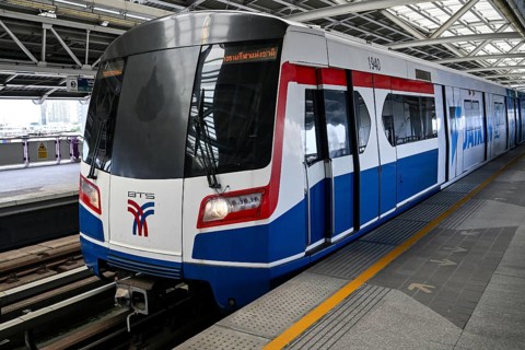 BTS Skytrain, Bangkok, Thailand, Asia