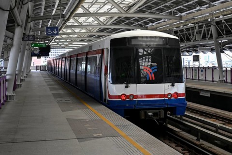 BTS Skytrain, Bangkok, Thailand, Asia