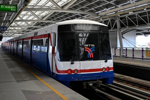 BTS Skytrain, Bangkok, Thailand, Asia