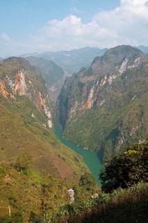 Tu San Gorge and Nho Que River, Dong Van Karst Plateau UNESCO Global Geopark, Ha Giang Province,