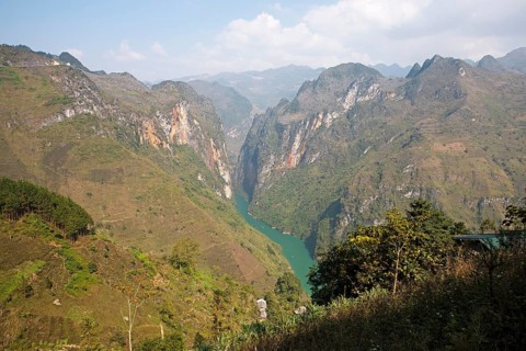 Tu San Gorge and Nho Que River, Dong Van Karst Plateau UNESCO Global Geopark, Ha Giang Province,