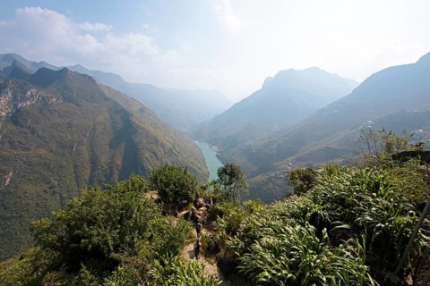 Tu San Gorge and Nho Que River, Dong Van Karst Plateau UNESCO Global Geopark, Ha Giang Province,