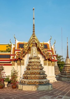 Wat Pho complex, Bangkok, Thailand, Asia