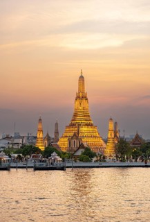 Wat Arun Temple, Bangkok, Thailand, Asia
