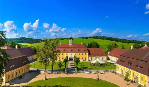 Baroque Rammenau Castle, Rammenau Castle in Rammenau near Bischofswerda in the district of Bautzen