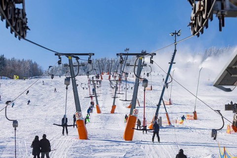 Winter on the Fichtelberg