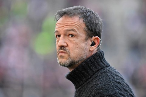 DAZN TV expert Fredi Bobic, Portrait, MHPArena, MHP Arena Stuttgart, Baden-Württemberg, Germany,