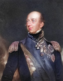 Sir Edward Codrington 1770 to 1851 English Admiral, Hero of the Battle of Trafalgar and the Battle