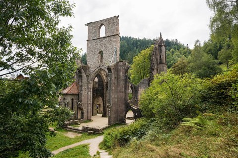 Allerheiligen monastery ruins, Ottenhöfen, Black Forest National Park, Ortenau, Black Forest,