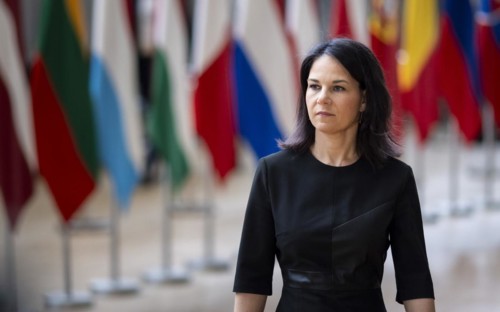 Annalena BÃ¤rbock (Alliance 90/The Greens), Federal Foreign Minister, photographed at the Foreign