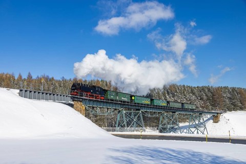 The narrow-gauge railway Cranzahl-Kurort Oberwiesenthal is a Saxon narrow-gauge railway with 750 mm