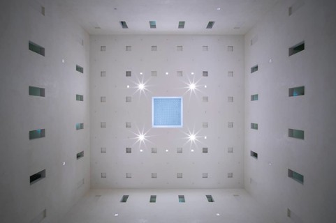 Interior, So-called Heart, City Library, Architect Eun Young Yi, Stuttgart, Baden-Württemberg,