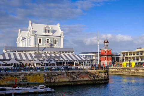 Le Cap and Clock Tower Waterfront, dockyard and harbour district, Victoria & Alfred Waterfront,