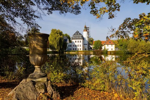 Blankenhain Castle in Blankenhain near Crimmitschau was once part of a knight's estate and,