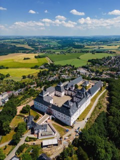 The Renaissance castle of Augustusburg is regarded as the crown of the Ore Mountains
