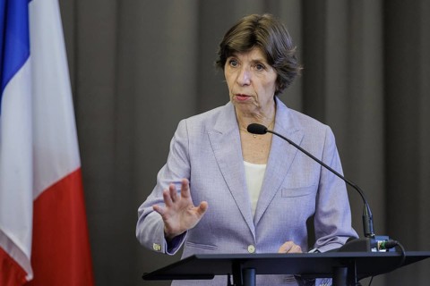 Annalena BÃ¤rbock (Bündnis 90 Die Grünen), Federal Minister of Foreign Affairs, and Catherine
