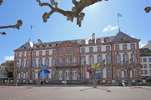 Hôtel de Ville, Town Hall, Hôtel de Hanau, Hanauer Hof, Place Broglie, Grande Île, Strasbourg,