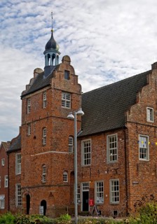Old town hall with local history museum and East Frisian Tea Museum, Norden, East Frisia, Lower