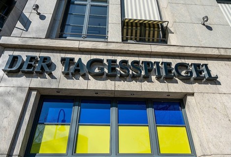 Tagesspiegel office building, Askanischer Platz, Berlin, Germany, Europe