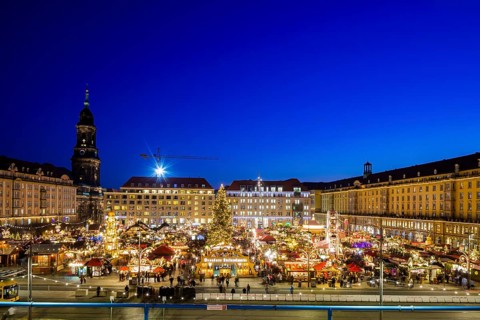The Dresden Striezelmarkt, which has been held since 1434, is the oldest Christmas market in
