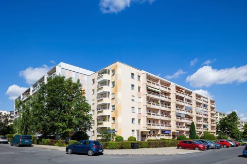 South of the Bismarck Column, a new development area was built in the 1980s, mostly known as the