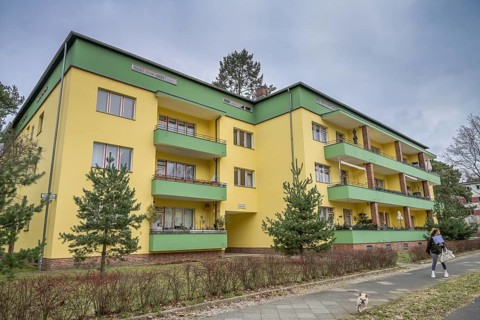 Residential building, Waldsiedlung Zehlendorf, Argentinische Allee, Schlachtensee,