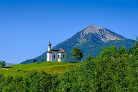 Anna Chapel, Achenkirch, Tyrol, Austria, Europe