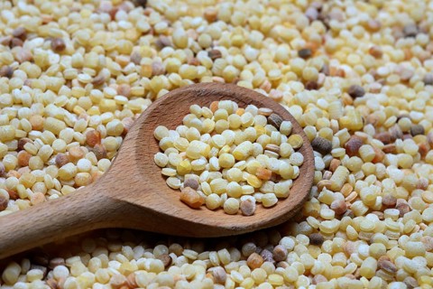 Fregola, pasta variety from Sardinia, Italy, Europe