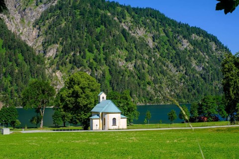 Seehof Chapel, Achenkirch, Achensee, Tyrol, Austria, Europe