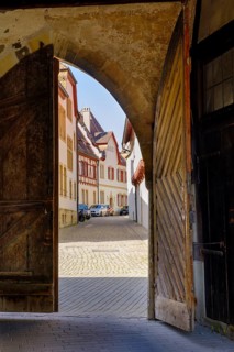 Alte Hofhaltung, Bamberg, Upper Franconia, Bavaria, Germany, Europe