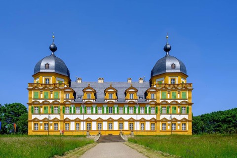 Seehof Castle, Memmelsdorf near Bamberg, Upper Franconia, Bavaria, Germany, Europe