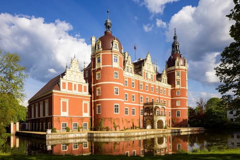 Prince Pückler Park Bad Muskau, new castle