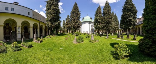 Burial Ground and Arcades with Gabriel Chapel, Mausoleum for Prince Archbishop Wolf Dietrich,