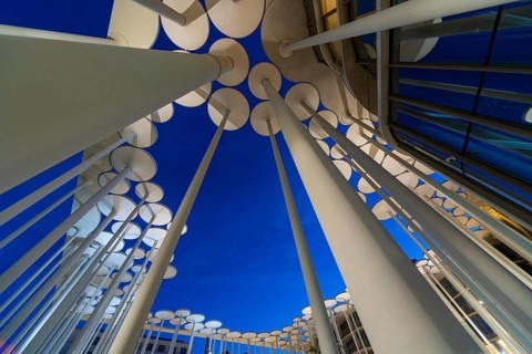 SAB Forum, designed by London-based architects ACME, 165 million euros. The Forum is a column