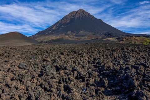 Vulcano on Fogo. Cabo Verde. Africa
