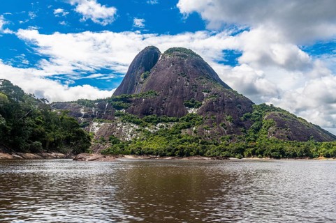 Huge granite hills, Cerros de Mavecure, Eastern Colombia